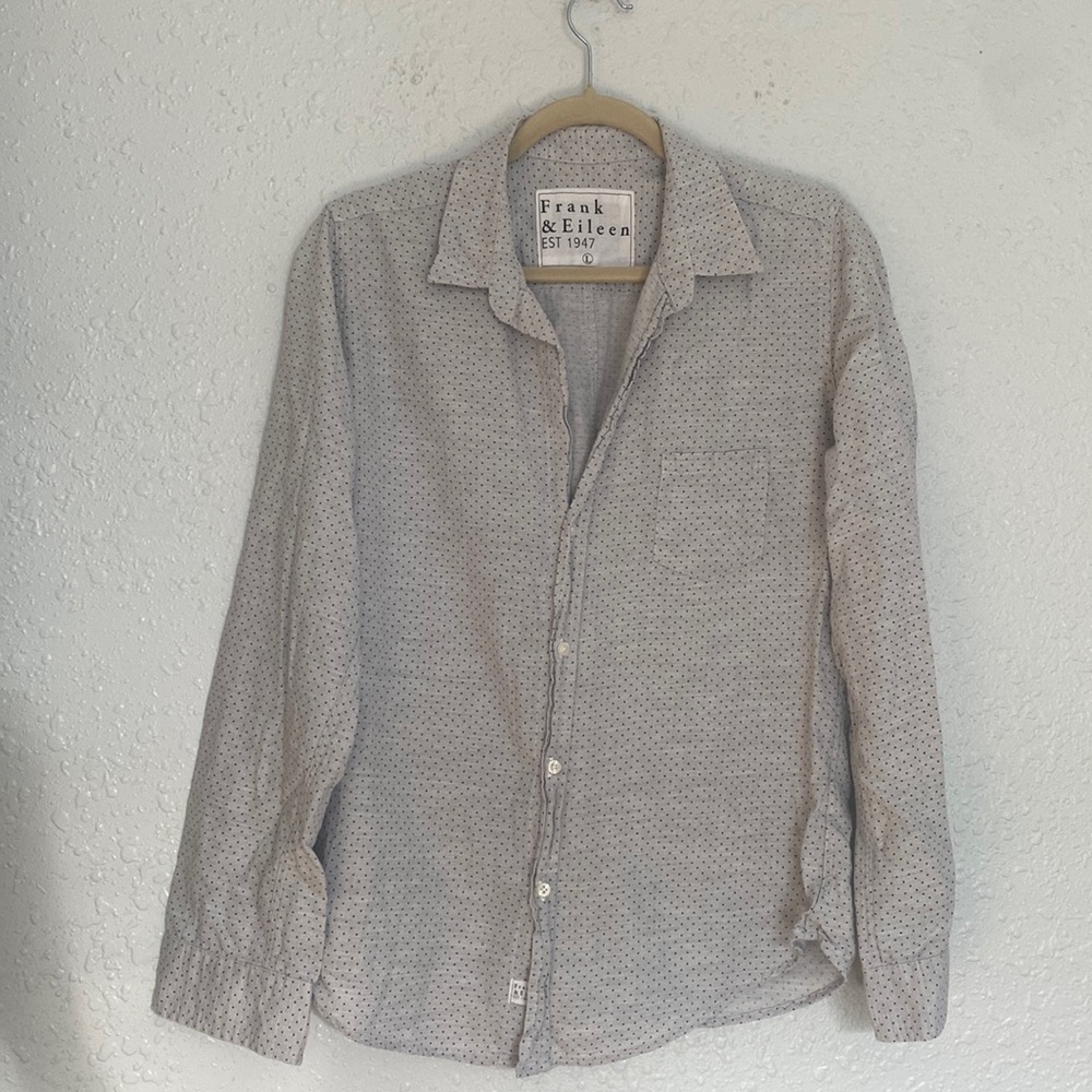 Frank & Eileen Gray Button Down Shirt